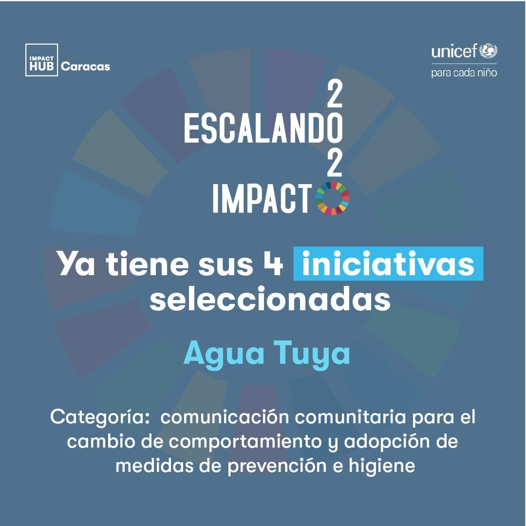 Agua Tuya, iniciativa seleccionada en Escalando Impacto 2020