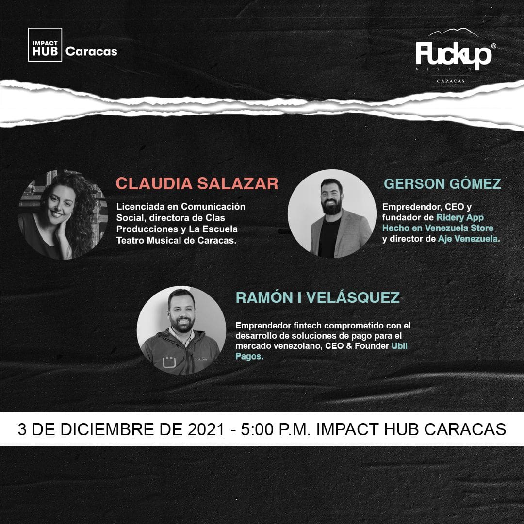 Evento Fuckup Nights CaracasFUN XII