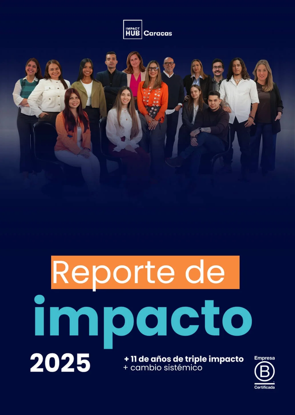 Reporte de Impacto Impact Hub Caracas 2025 Portada